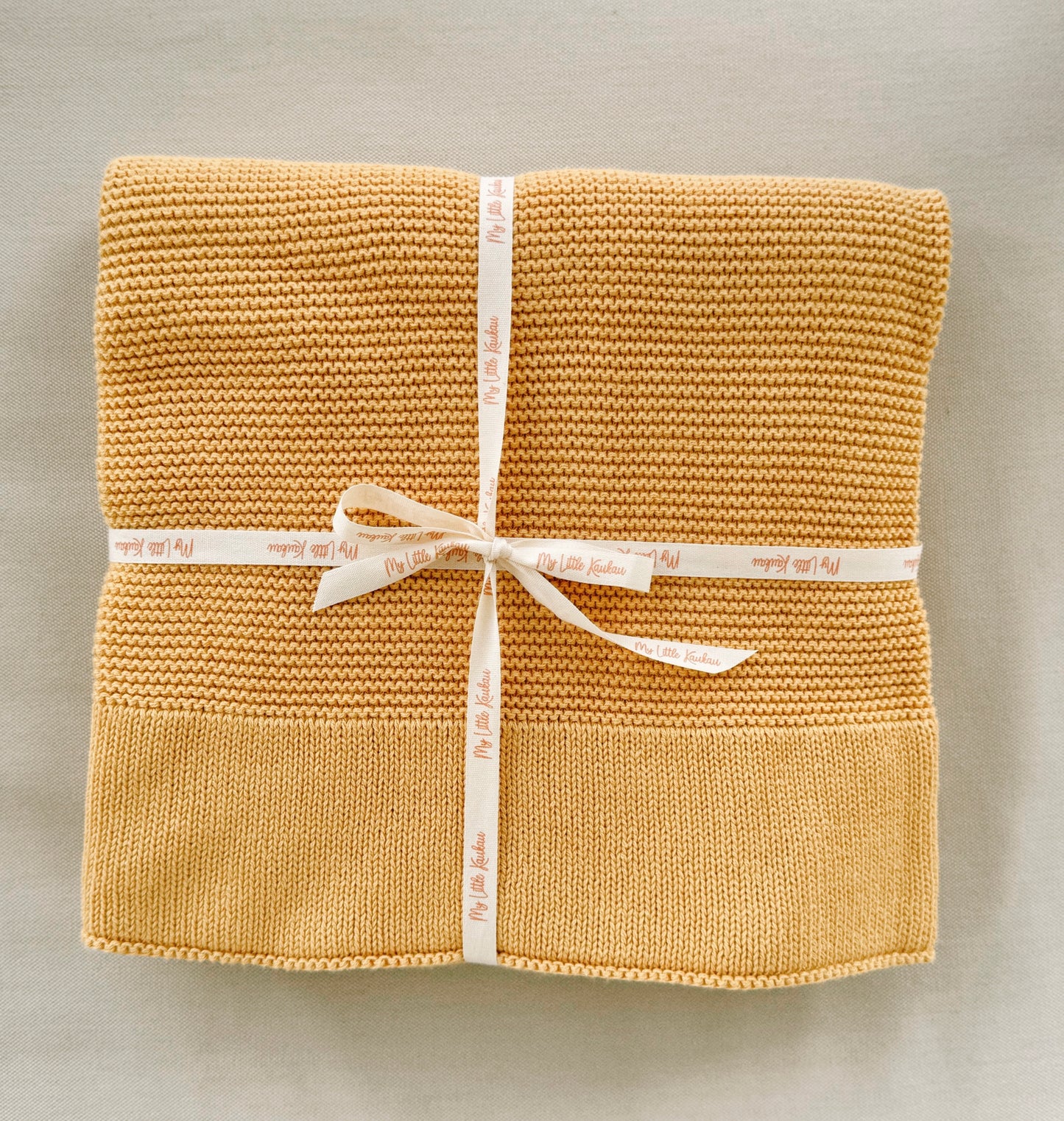 Cotton Knit Blanket