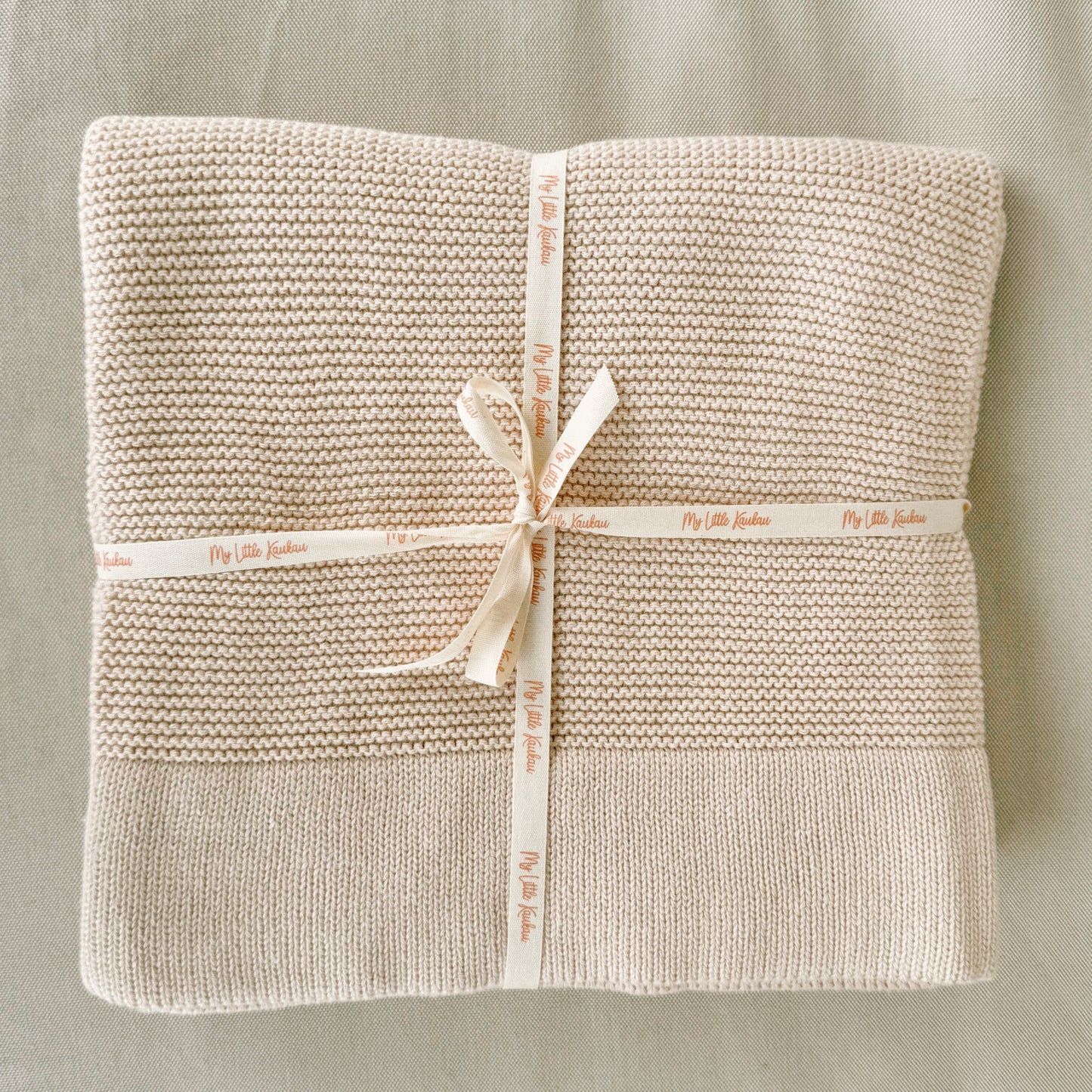 Cotton Knit Blanket
