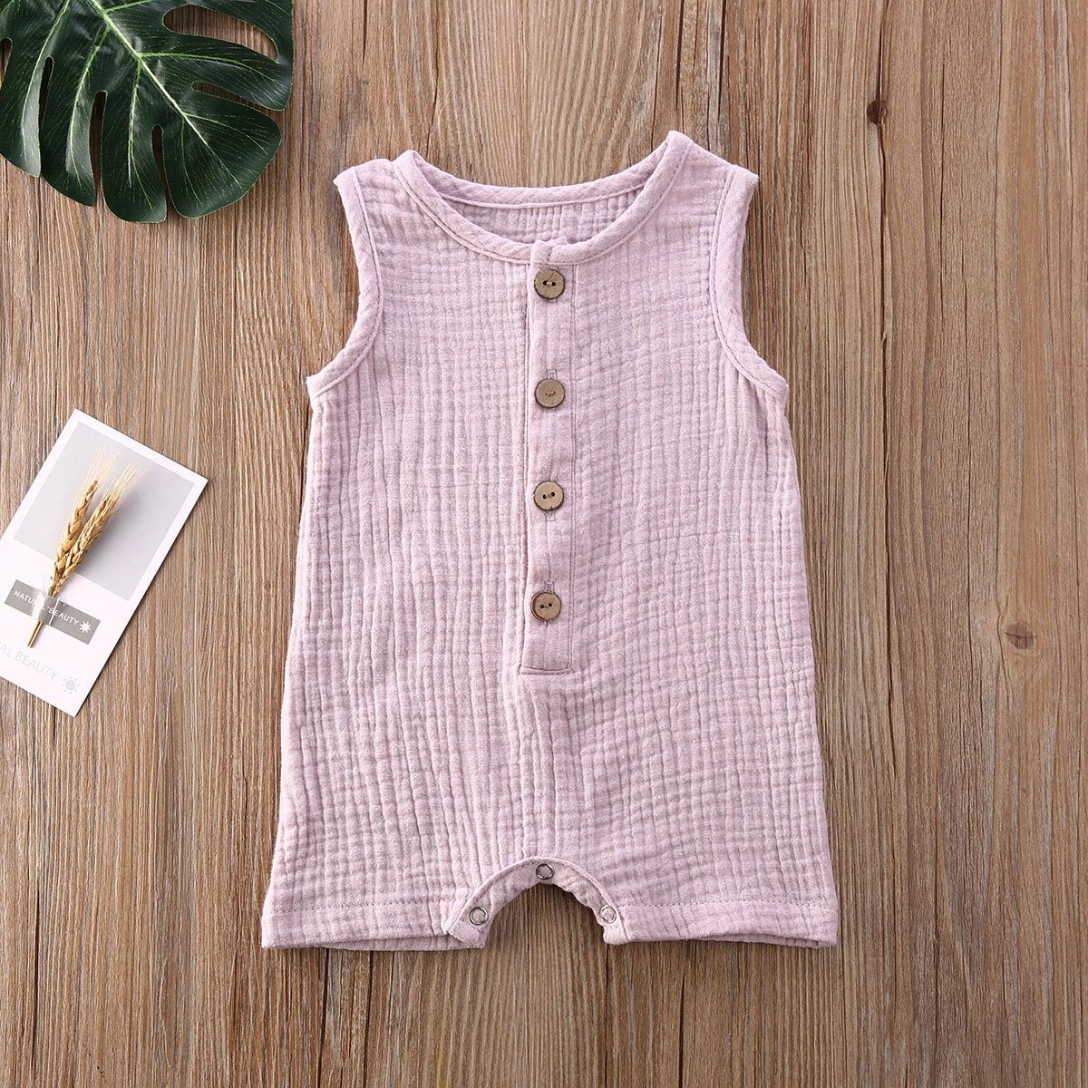 Summer Cotton Romper