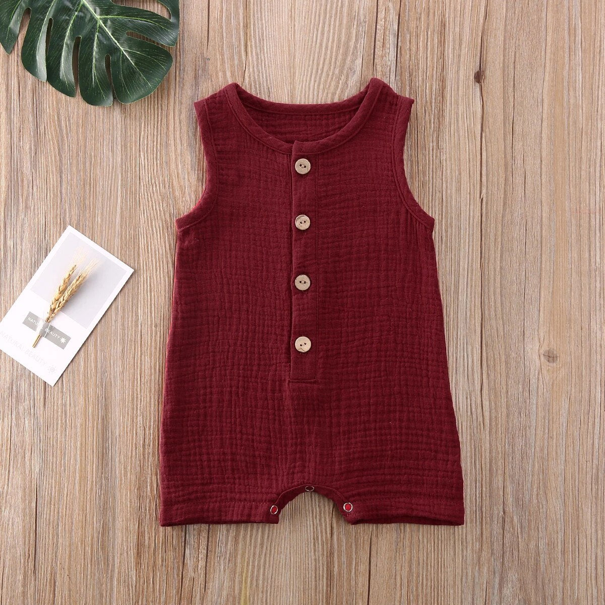 Summer Cotton Romper